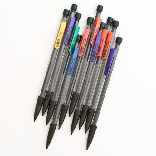 Bic, Mechanical Pencil, Art & School, 0.7mm, 10 pack, 4969